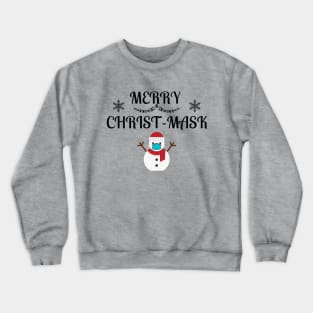 Merry Christmask Quarantine Crewneck Sweatshirt